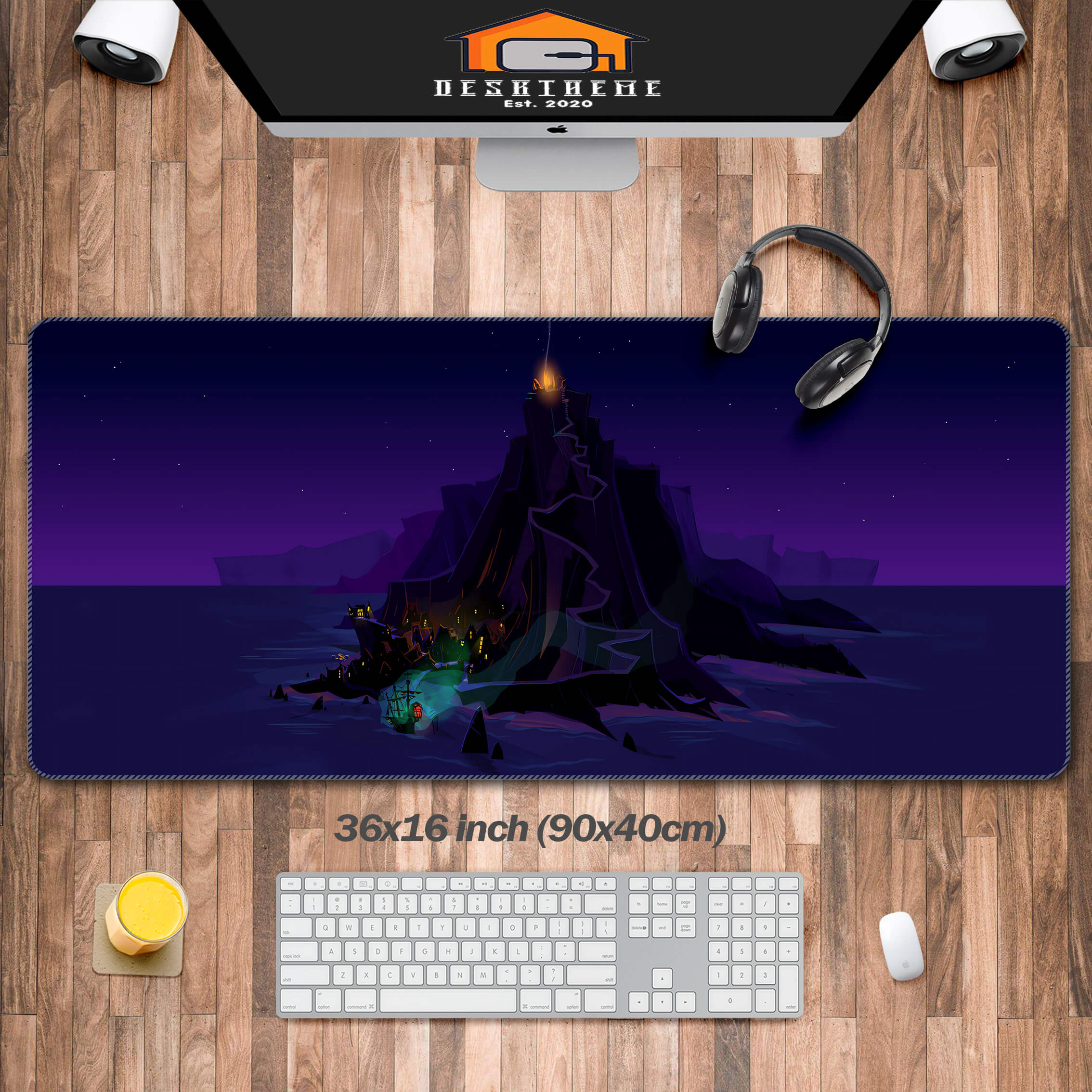 Monkey Island Gaming Mouse Pad Extended