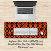 Shining Rug Pattern Desk Mat