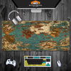 New Eorzea XIV World Map Gaming Mouse Pad Extended