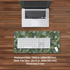 Sage Green Floral Desk Mat