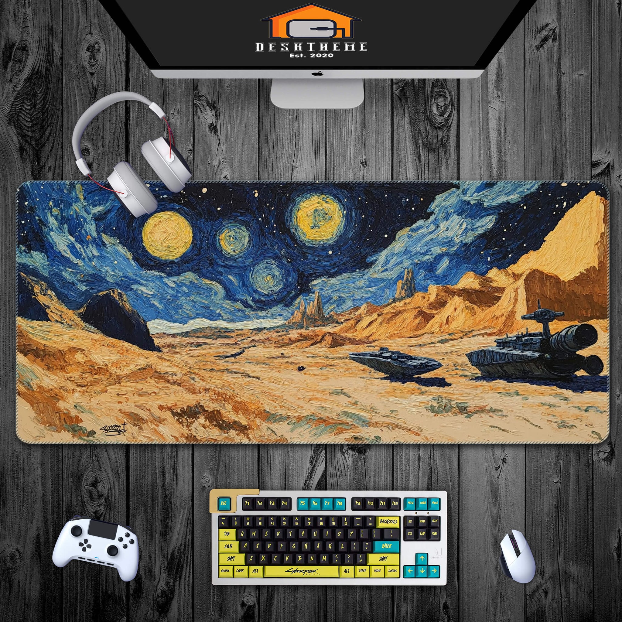 Star Wars & Star's Night Gaming Mouse Pad Extended (Copy)