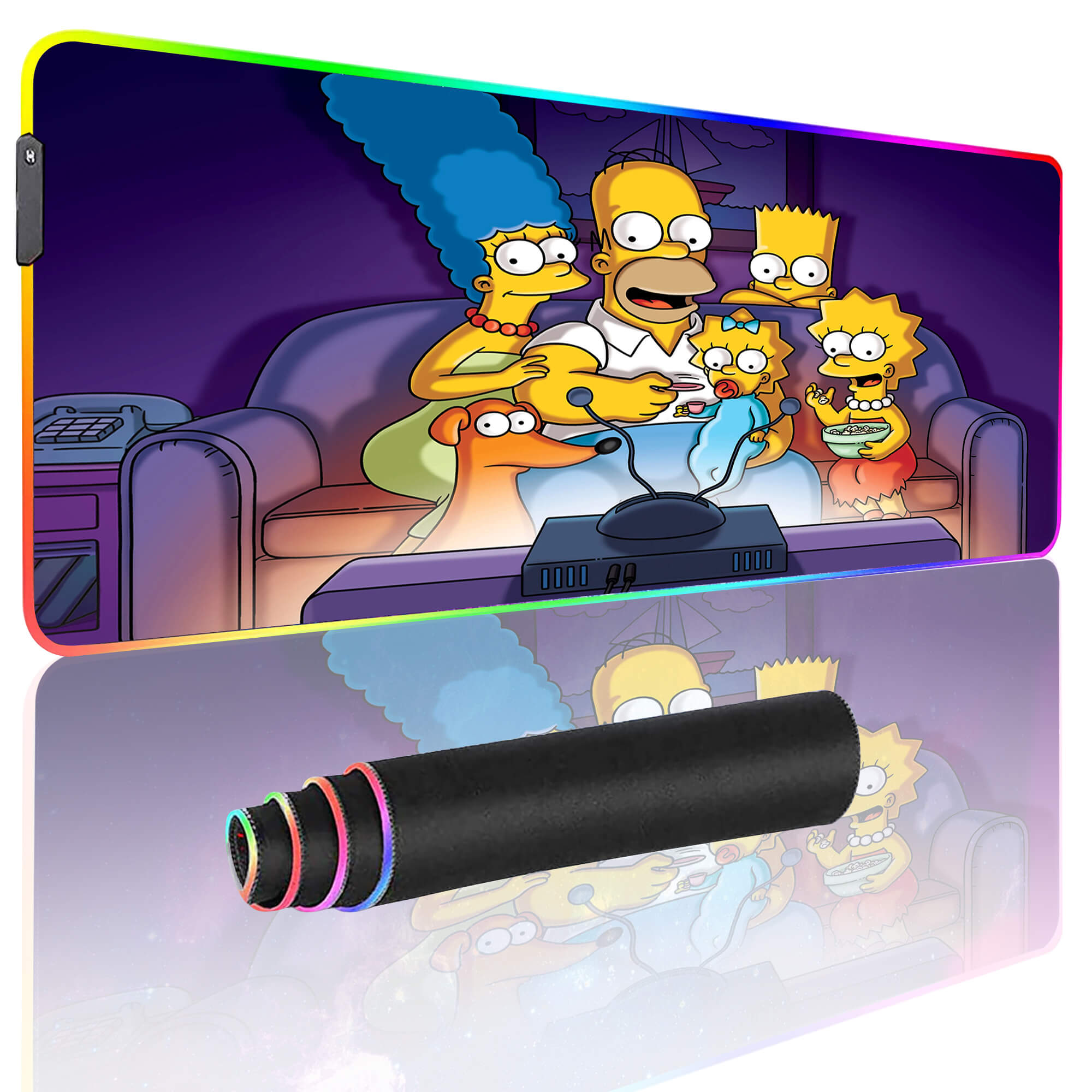 Simpsons Cute  Desk Pad Long