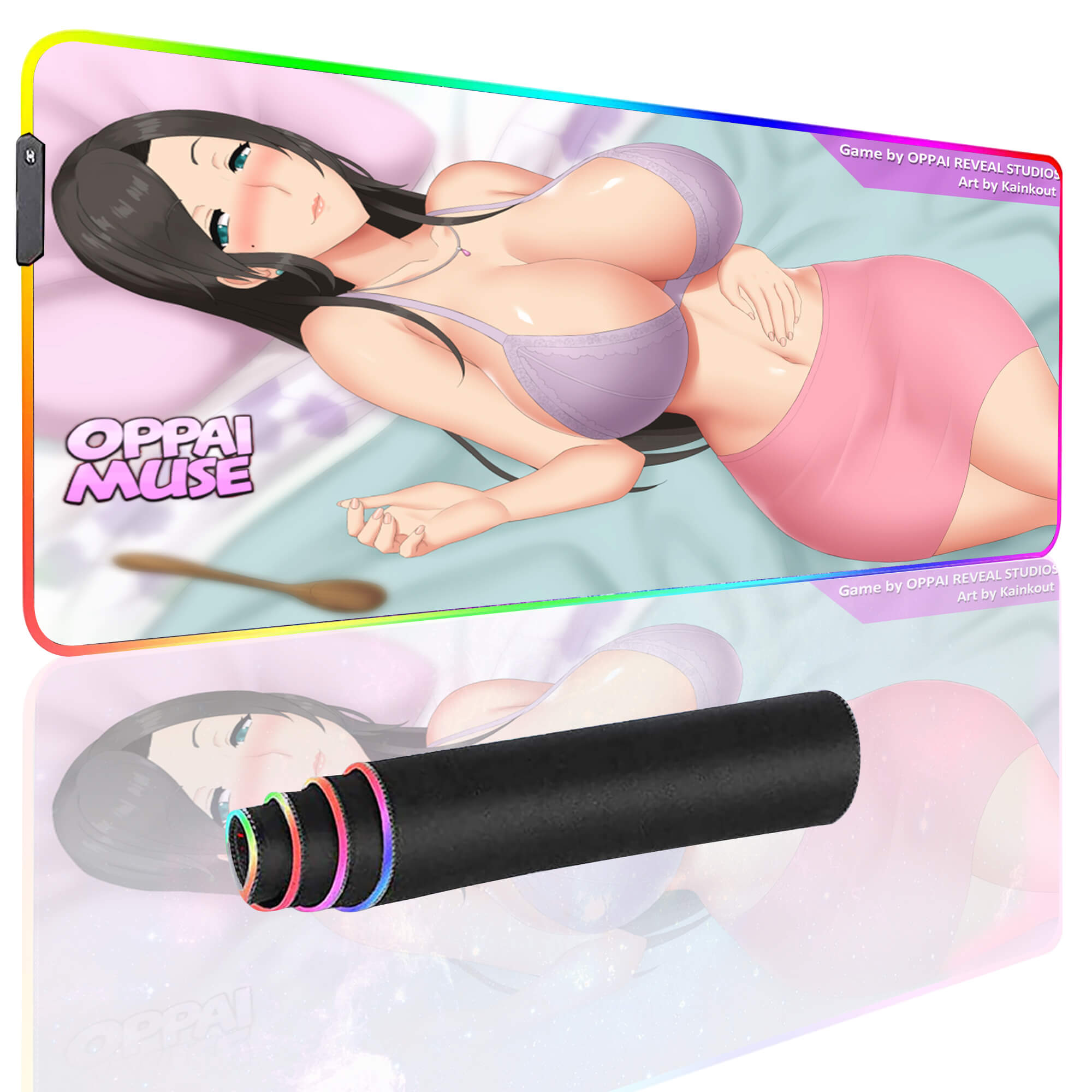 NSFW Big Boobs Gaming Mouse Pad Large-OPPAI