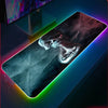 Skull Logo RGB Gaming Mouse Pad(3 Design)