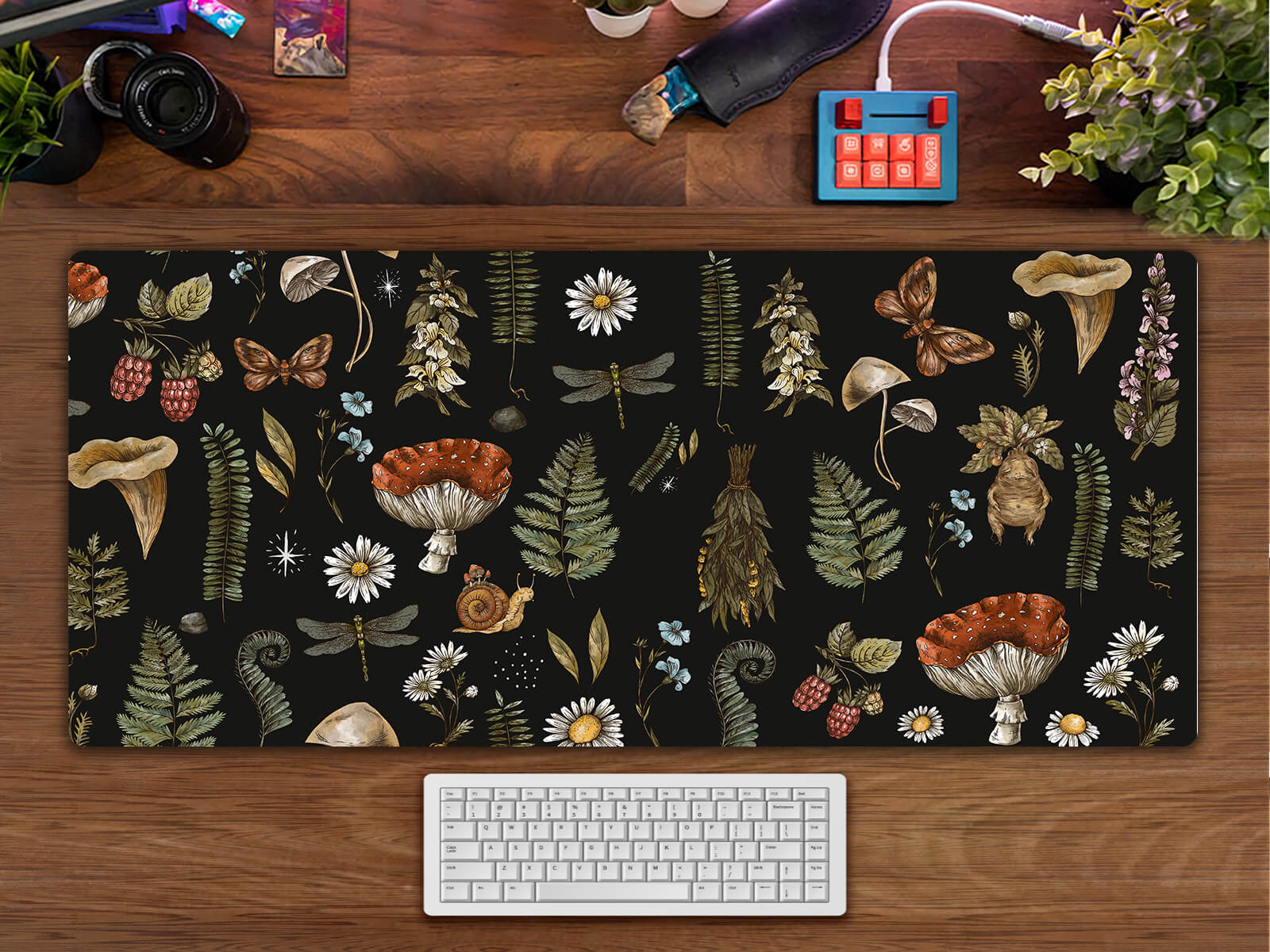 Magic Mushroom  Desk Mat