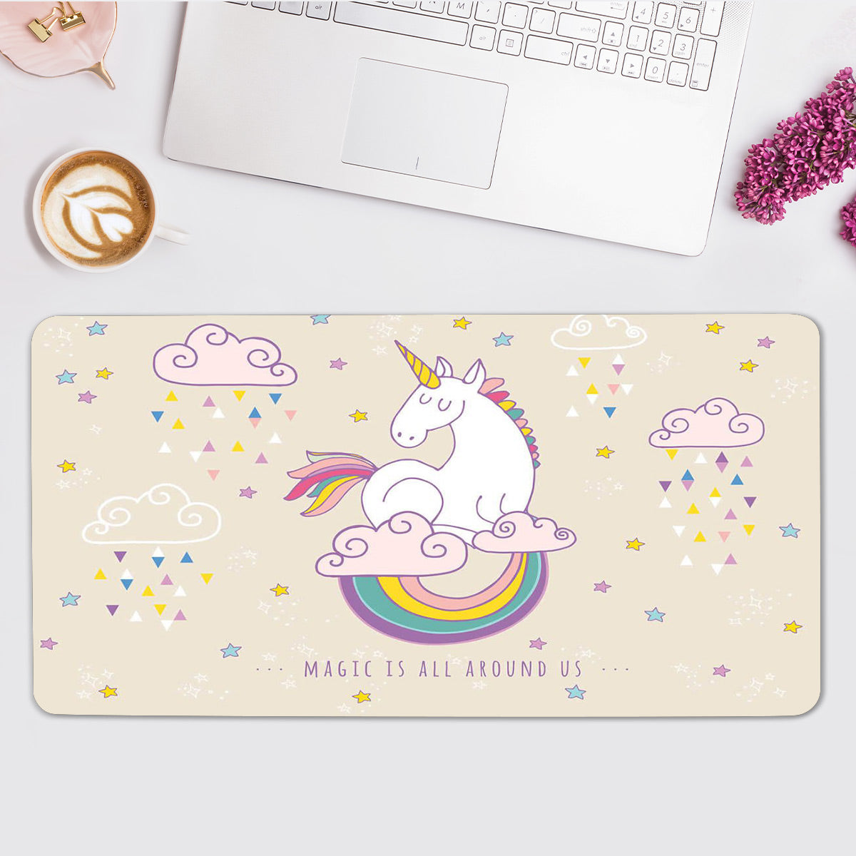 Cute Unicorn Desk Pad