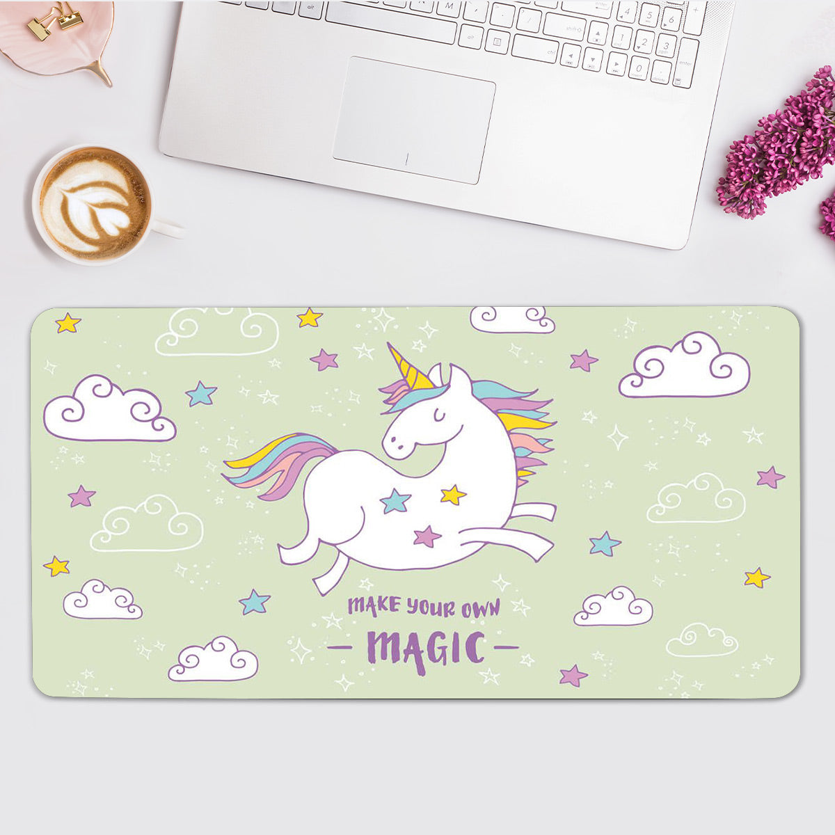 Cute Unicorn Desk Pad