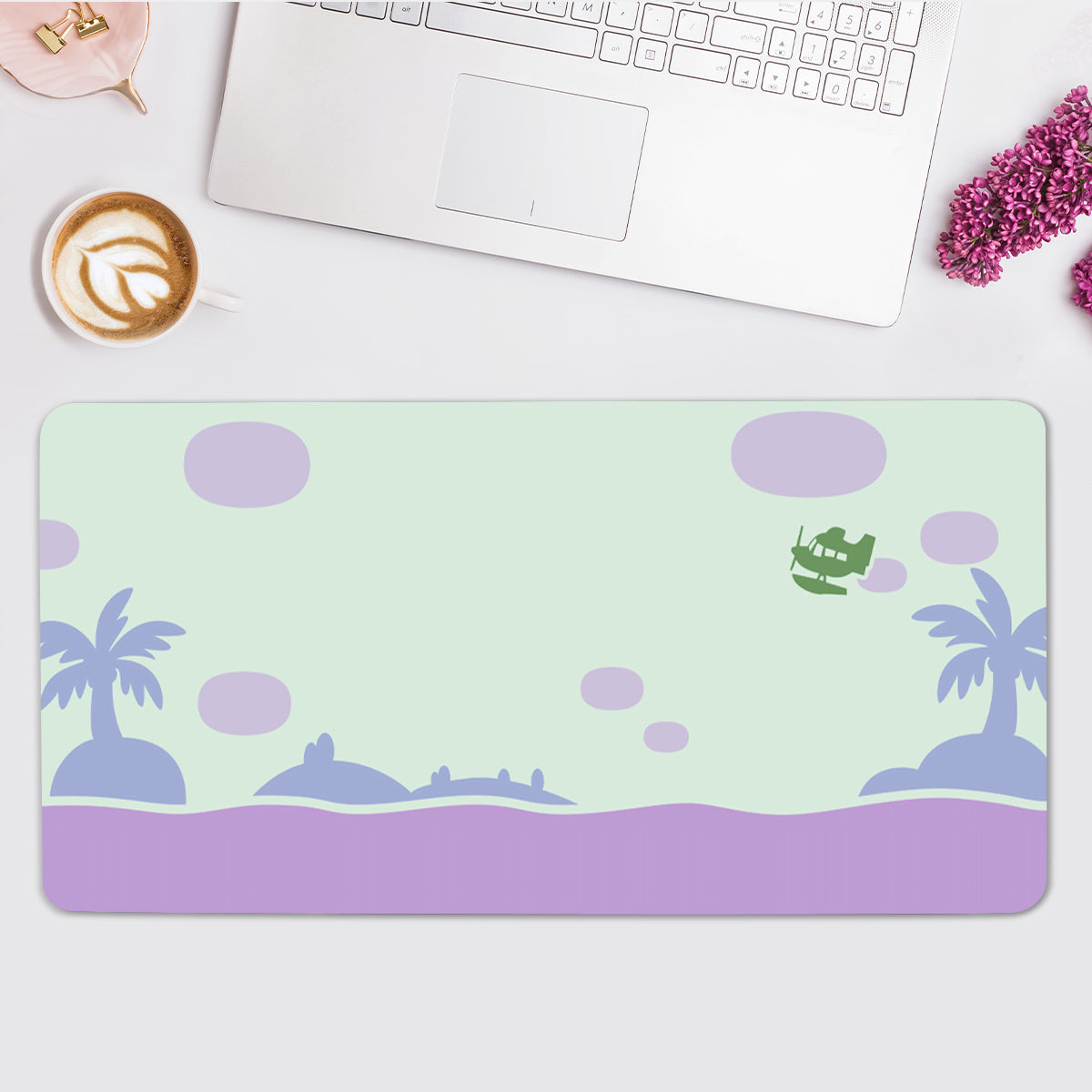 Cute Island Desk Mat(3 Colors)