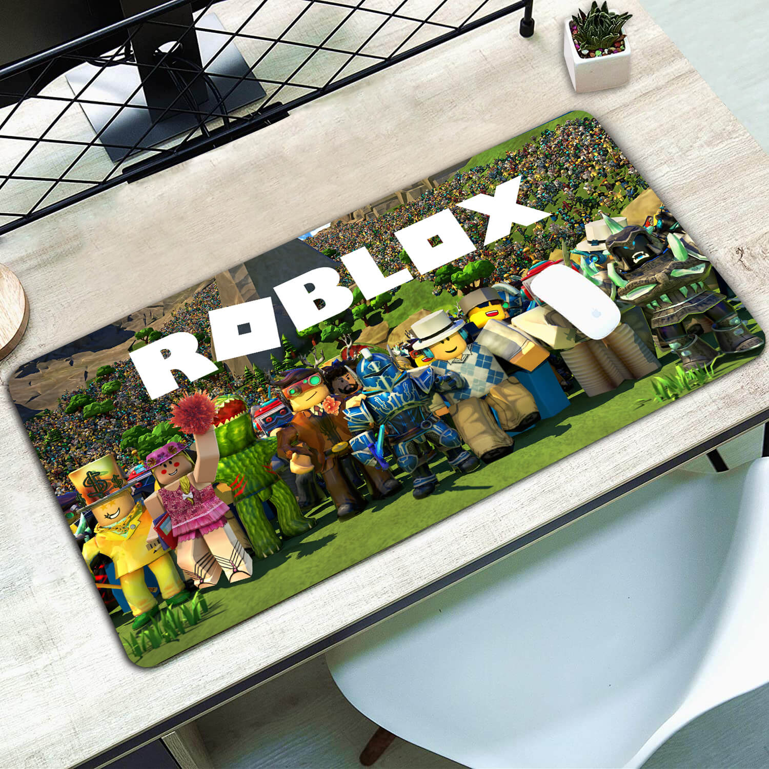 ROBLOX Mousepad Beautiful Durable Rubber Mouse Mat Pad Size For