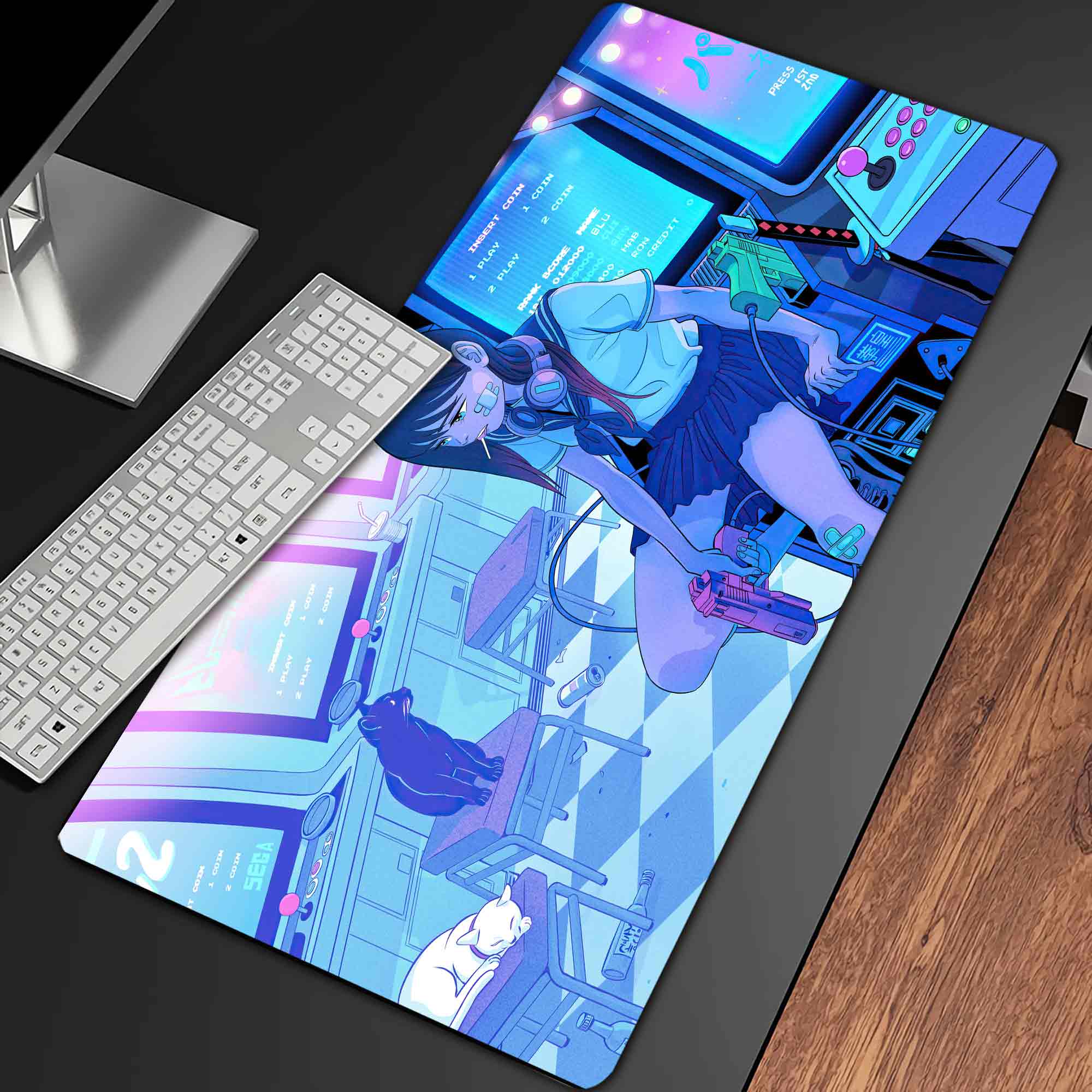 The Rock Sobrancelha Meme Mouse Pad, Table Desk Gamer Play Printing, Men's  Gaming Mousepad, PC Carpet, Anime Keyboard Mat - AliExpress
