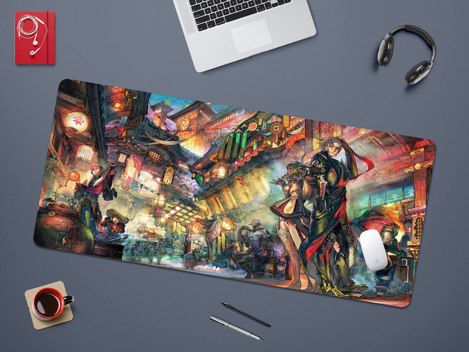 Final Fantasy XIV Endwalker Desk Mat(6 Patterns)