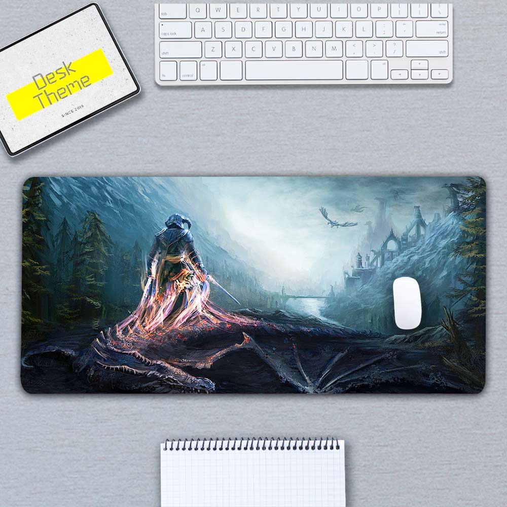 The Elder Scrolls Gaming Desk Pad,Gamer Desk Mat,Mouse Pad Mat,Desktop ...